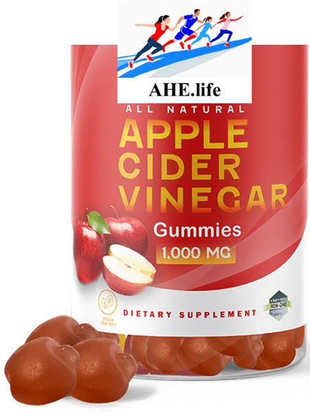 All Natural Apple Cider Vinegar Gummies (ACV) – Non-GMO – Vegan Friendly – 1,000 mg