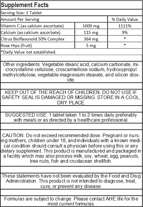 Buffered Vitamin C 1,000mg Complex