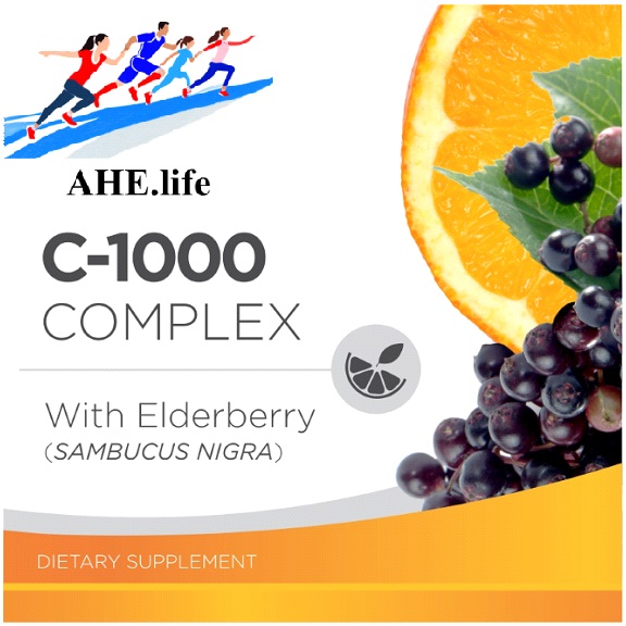 Vitamin C 1,000mg Complex with Elderberry