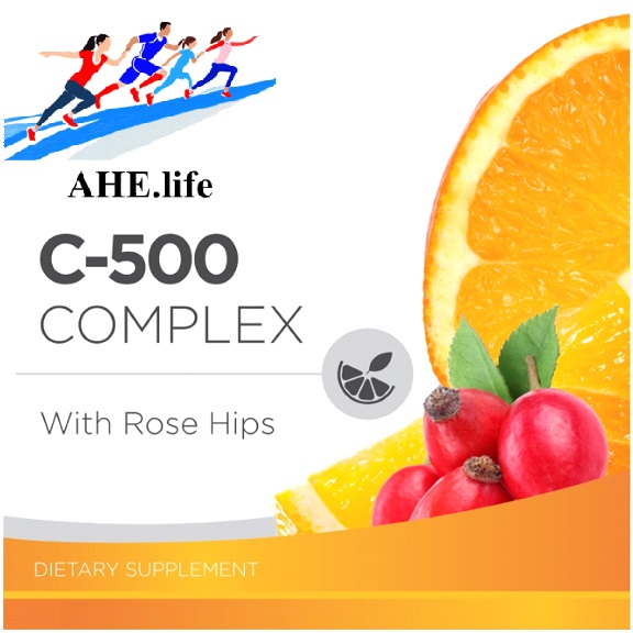 Vitamin C 500mg Complex with Rose Hips