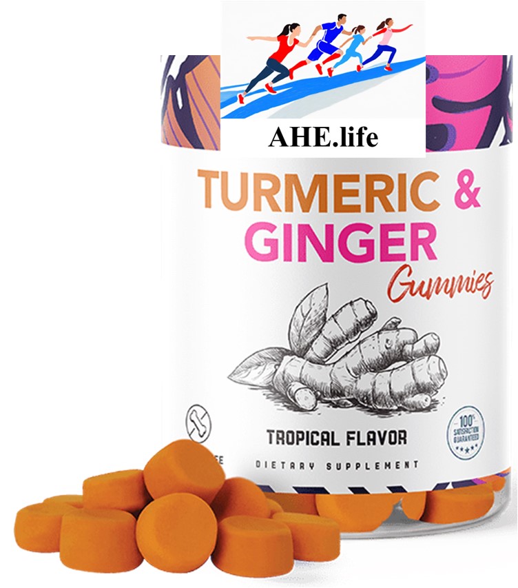 Turmeric & Ginger Gummies – Tropical Flavor